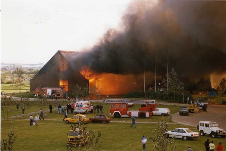 Brand Informatiecentrum Nieuw Land 