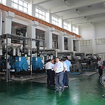 Interior of the pumping station