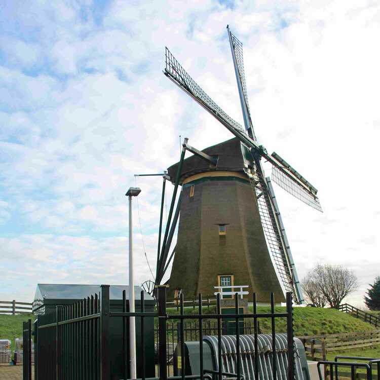 Electrisch gemaal van de Lisserpoelpolder