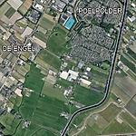 De Lisserpoelpolder - Bron Google Earth