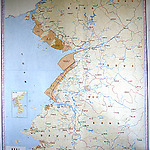 1980 plan for land reclamation along the west coast of North Korea