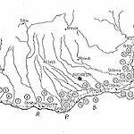 Map of the polders along the Danube in Romania.